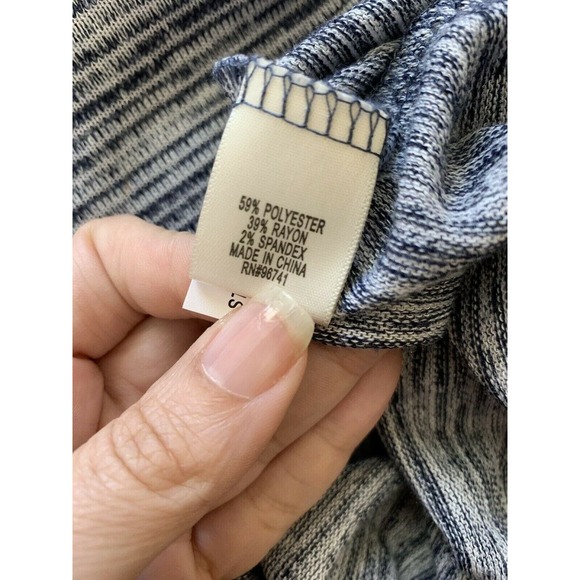 Belle Du Jour Gray Short Sleeve Open Front Cardigan Small - Picture 5 of 5